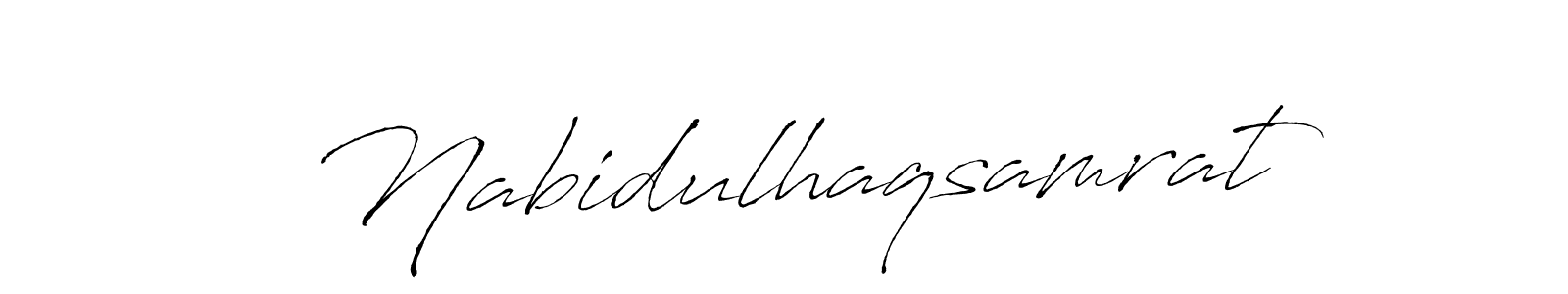 You should practise on your own different ways (Antro_Vectra) to write your name (Nabidulhaqsamrat) in signature. don't let someone else do it for you. Nabidulhaqsamrat signature style 6 images and pictures png