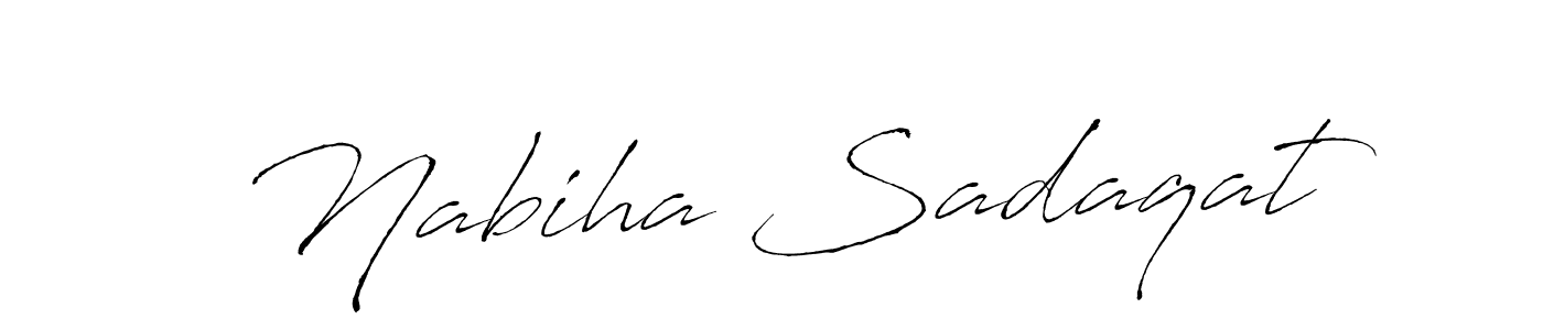 if you are searching for the best signature style for your name Nabiha Sadaqat. so please give up your signature search. here we have designed multiple signature styles  using Antro_Vectra. Nabiha Sadaqat signature style 6 images and pictures png