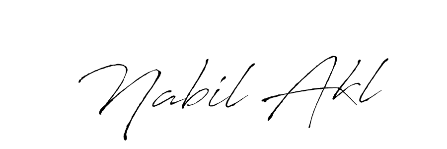 You can use this online signature creator to create a handwritten signature for the name Nabil Akl. This is the best online autograph maker. Nabil Akl signature style 6 images and pictures png