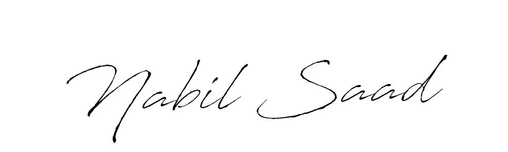 Make a short Nabil Saad signature style. Manage your documents anywhere anytime using Antro_Vectra. Create and add eSignatures, submit forms, share and send files easily. Nabil Saad signature style 6 images and pictures png