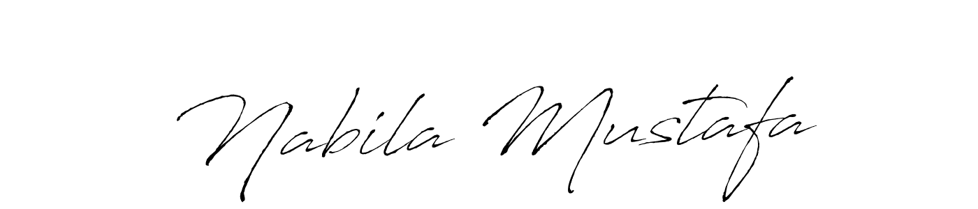 Use a signature maker to create a handwritten signature online. With this signature software, you can design (Antro_Vectra) your own signature for name Nabila Mustafa. Nabila Mustafa signature style 6 images and pictures png