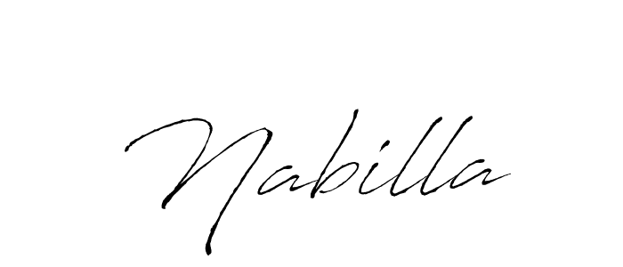 The best way (Antro_Vectra) to make a short signature is to pick only two or three words in your name. The name Nabilla include a total of six letters. For converting this name. Nabilla signature style 6 images and pictures png