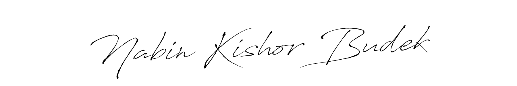 The best way (Antro_Vectra) to make a short signature is to pick only two or three words in your name. The name Nabin Kishor Budek include a total of six letters. For converting this name. Nabin Kishor Budek signature style 6 images and pictures png