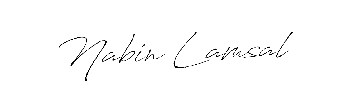 It looks lik you need a new signature style for name Nabin Lamsal. Design unique handwritten (Antro_Vectra) signature with our free signature maker in just a few clicks. Nabin Lamsal signature style 6 images and pictures png