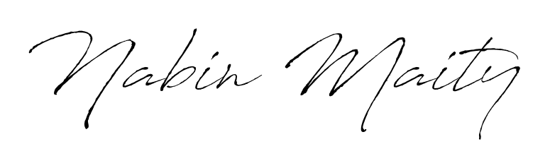 Once you've used our free online signature maker to create your best signature Antro_Vectra style, it's time to enjoy signing your documents with Nabin Maity name. Nabin Maity signature style 6 images and pictures png