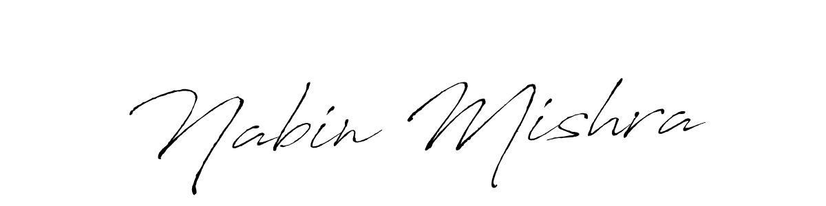 You should practise on your own different ways (Antro_Vectra) to write your name (Nabin Mishra) in signature. don't let someone else do it for you. Nabin Mishra signature style 6 images and pictures png