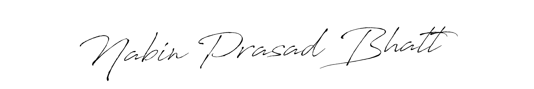 This is the best signature style for the Nabin Prasad Bhatt name. Also you like these signature font (Antro_Vectra). Mix name signature. Nabin Prasad Bhatt signature style 6 images and pictures png