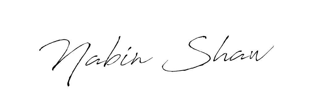 How to make Nabin Shaw signature? Antro_Vectra is a professional autograph style. Create handwritten signature for Nabin Shaw name. Nabin Shaw signature style 6 images and pictures png