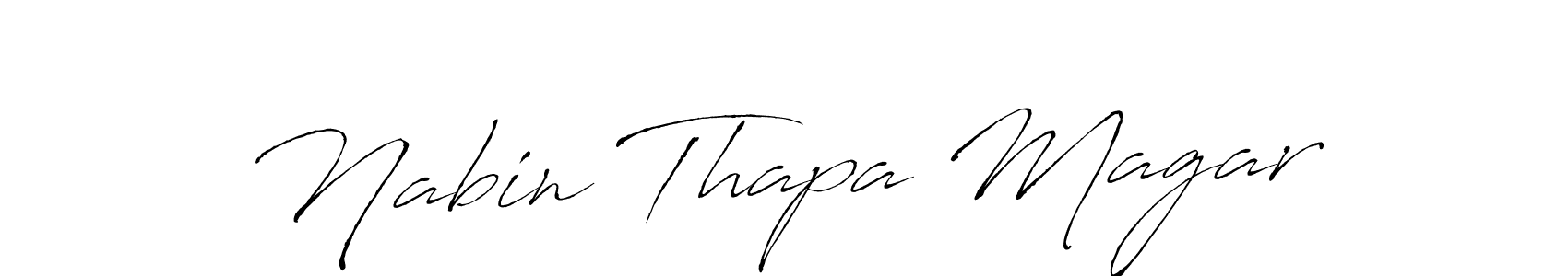 You should practise on your own different ways (Antro_Vectra) to write your name (Nabin Thapa Magar) in signature. don't let someone else do it for you. Nabin Thapa Magar signature style 6 images and pictures png