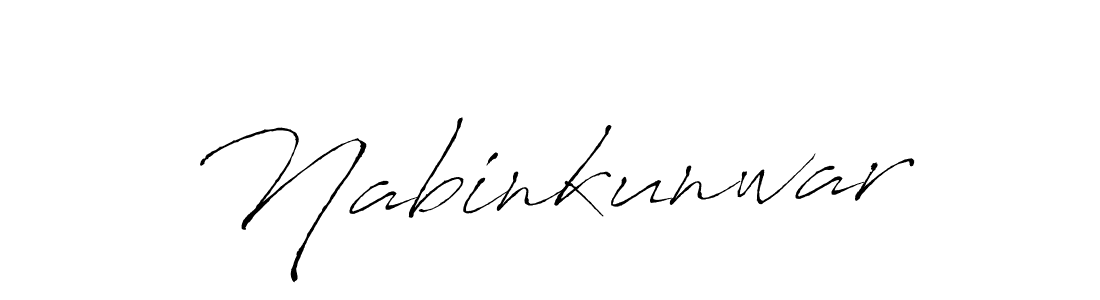 Create a beautiful signature design for name Nabinkunwar. With this signature (Antro_Vectra) fonts, you can make a handwritten signature for free. Nabinkunwar signature style 6 images and pictures png