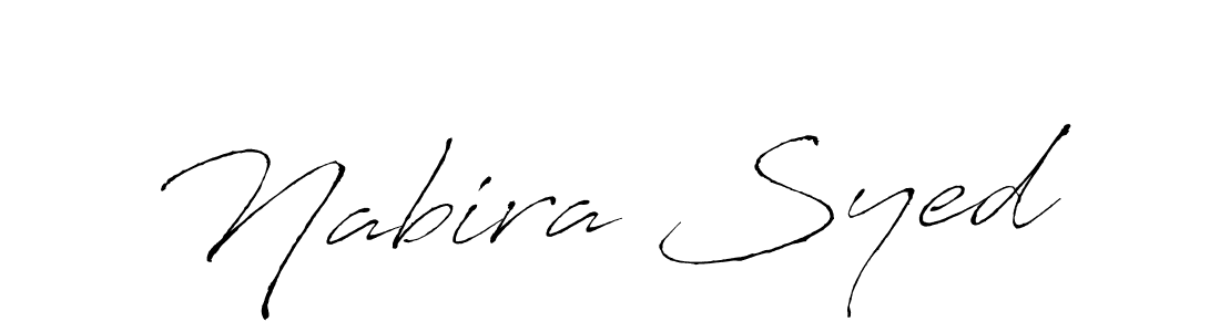 Similarly Antro_Vectra is the best handwritten signature design. Signature creator online .You can use it as an online autograph creator for name Nabira Syed. Nabira Syed signature style 6 images and pictures png