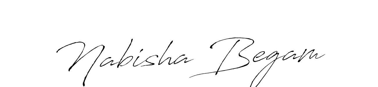 Also we have Nabisha Begam name is the best signature style. Create professional handwritten signature collection using Antro_Vectra autograph style. Nabisha Begam signature style 6 images and pictures png