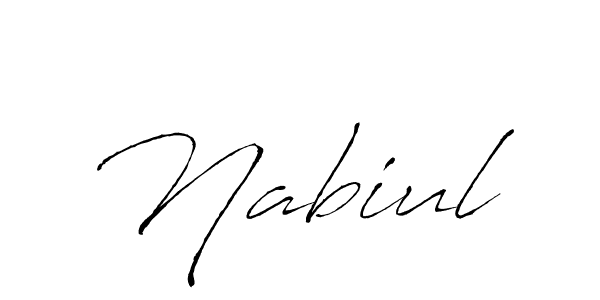 Nabiul stylish signature style. Best Handwritten Sign (Antro_Vectra) for my name. Handwritten Signature Collection Ideas for my name Nabiul. Nabiul signature style 6 images and pictures png