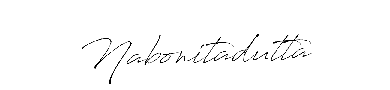 Make a beautiful signature design for name Nabonitadutta. Use this online signature maker to create a handwritten signature for free. Nabonitadutta signature style 6 images and pictures png