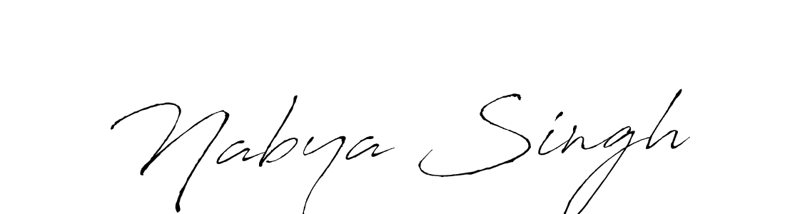 if you are searching for the best signature style for your name Nabya Singh. so please give up your signature search. here we have designed multiple signature styles  using Antro_Vectra. Nabya Singh signature style 6 images and pictures png
