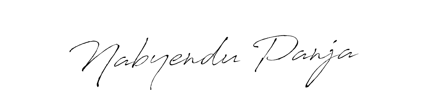 You should practise on your own different ways (Antro_Vectra) to write your name (Nabyendu Panja) in signature. don't let someone else do it for you. Nabyendu Panja signature style 6 images and pictures png