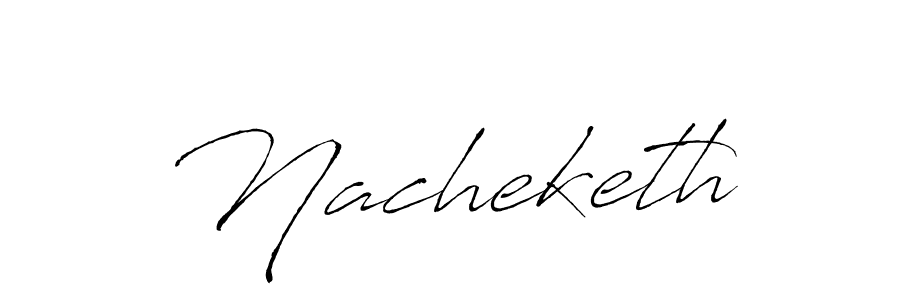 Make a beautiful signature design for name Nacheketh. With this signature (Antro_Vectra) style, you can create a handwritten signature for free. Nacheketh signature style 6 images and pictures png