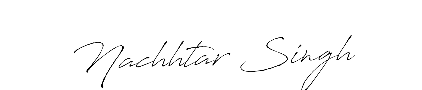 Make a beautiful signature design for name Nachhtar Singh. Use this online signature maker to create a handwritten signature for free. Nachhtar Singh signature style 6 images and pictures png