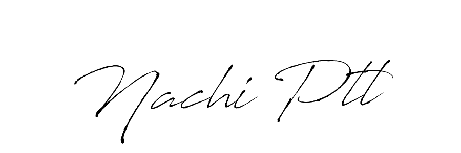 Also You can easily find your signature by using the search form. We will create Nachi Ptl name handwritten signature images for you free of cost using Antro_Vectra sign style. Nachi Ptl signature style 6 images and pictures png