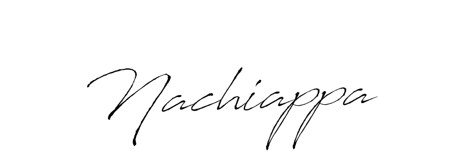 Create a beautiful signature design for name Nachiappa. With this signature (Antro_Vectra) fonts, you can make a handwritten signature for free. Nachiappa signature style 6 images and pictures png
