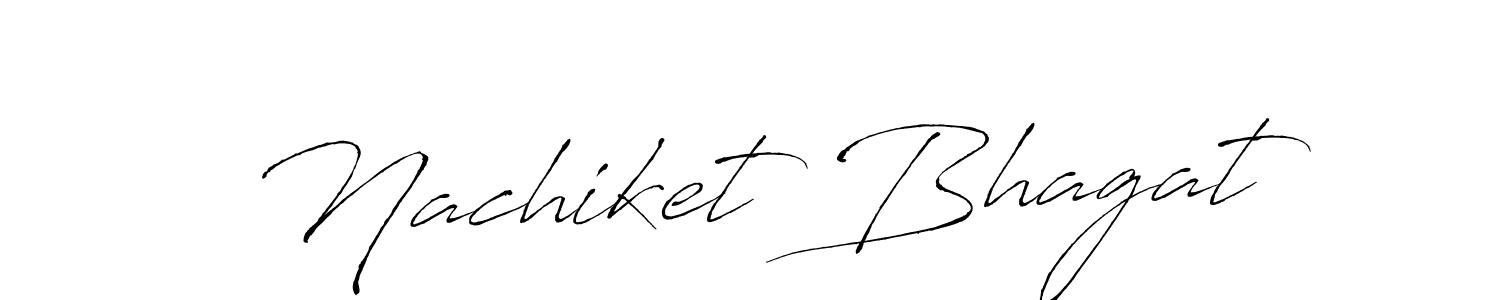 How to make Nachiket Bhagat signature? Antro_Vectra is a professional autograph style. Create handwritten signature for Nachiket Bhagat name. Nachiket Bhagat signature style 6 images and pictures png