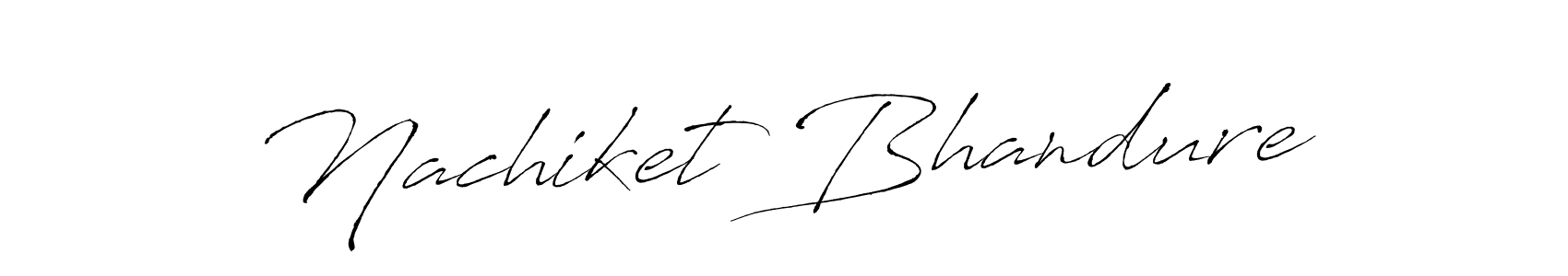 Also we have Nachiket Bhandure name is the best signature style. Create professional handwritten signature collection using Antro_Vectra autograph style. Nachiket Bhandure signature style 6 images and pictures png