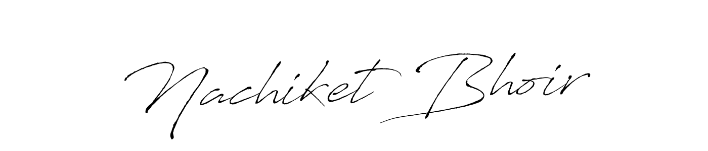 The best way (Antro_Vectra) to make a short signature is to pick only two or three words in your name. The name Nachiket Bhoir include a total of six letters. For converting this name. Nachiket Bhoir signature style 6 images and pictures png