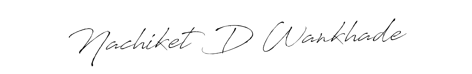 The best way (Antro_Vectra) to make a short signature is to pick only two or three words in your name. The name Nachiket D Wankhade include a total of six letters. For converting this name. Nachiket D Wankhade signature style 6 images and pictures png