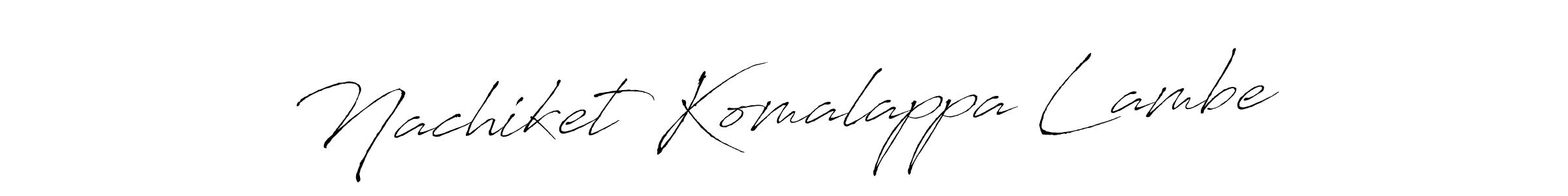 Use a signature maker to create a handwritten signature online. With this signature software, you can design (Antro_Vectra) your own signature for name Nachiket Komalappa Lambe. Nachiket Komalappa Lambe signature style 6 images and pictures png