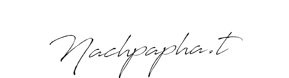 Design your own signature with our free online signature maker. With this signature software, you can create a handwritten (Antro_Vectra) signature for name Nachpapha.t. Nachpapha.t signature style 6 images and pictures png