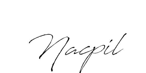 Make a beautiful signature design for name Nacpil. Use this online signature maker to create a handwritten signature for free. Nacpil signature style 6 images and pictures png