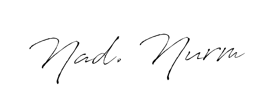 How to Draw Nad. Nurm signature style? Antro_Vectra is a latest design signature styles for name Nad. Nurm. Nad. Nurm signature style 6 images and pictures png