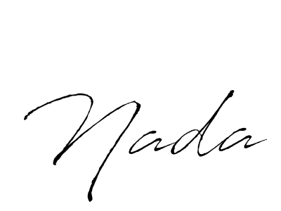 Make a beautiful signature design for name Nada. Use this online signature maker to create a handwritten signature for free. Nada signature style 6 images and pictures png