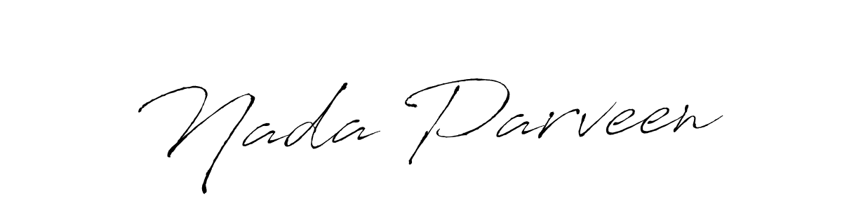 How to Draw Nada Parveen signature style? Antro_Vectra is a latest design signature styles for name Nada Parveen. Nada Parveen signature style 6 images and pictures png