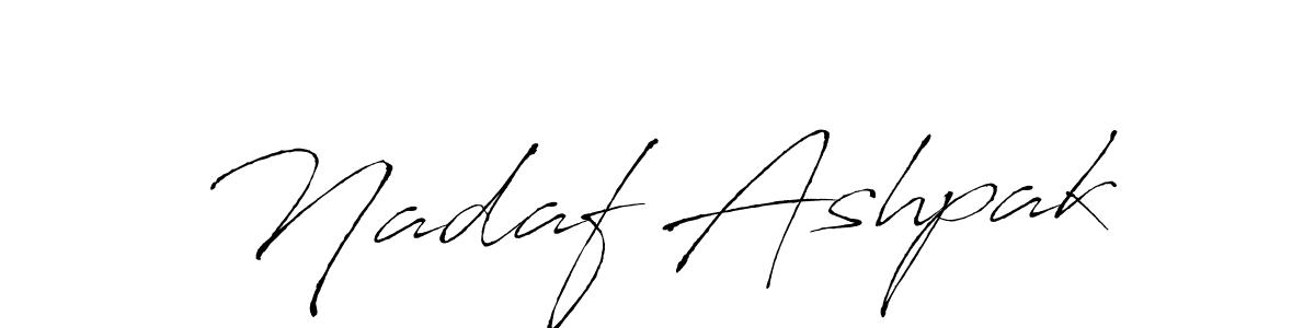 Design your own signature with our free online signature maker. With this signature software, you can create a handwritten (Antro_Vectra) signature for name Nadaf Ashpak. Nadaf Ashpak signature style 6 images and pictures png