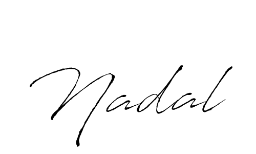 Make a beautiful signature design for name Nadal. Use this online signature maker to create a handwritten signature for free. Nadal signature style 6 images and pictures png