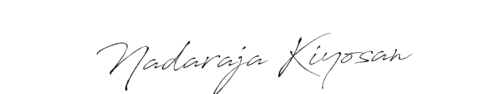 How to Draw Nadaraja Kiyosan signature style? Antro_Vectra is a latest design signature styles for name Nadaraja Kiyosan. Nadaraja Kiyosan signature style 6 images and pictures png
