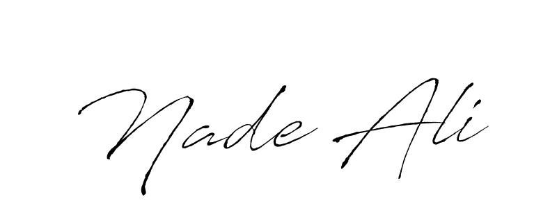 How to Draw Nade Ali signature style? Antro_Vectra is a latest design signature styles for name Nade Ali. Nade Ali signature style 6 images and pictures png