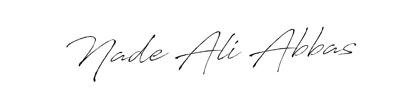 See photos of Nade Ali Abbas official signature by Spectra . Check more albums & portfolios. Read reviews & check more about Antro_Vectra font. Nade Ali Abbas signature style 6 images and pictures png