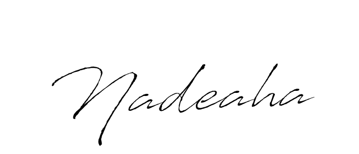 Here are the top 10 professional signature styles for the name Nadeaha. These are the best autograph styles you can use for your name. Nadeaha signature style 6 images and pictures png