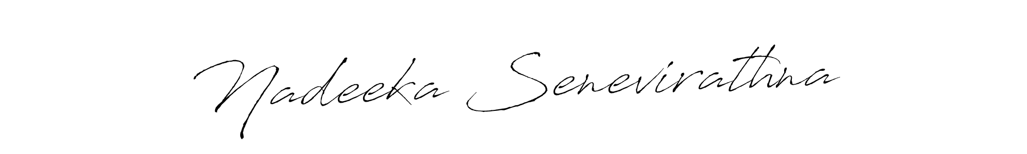 You should practise on your own different ways (Antro_Vectra) to write your name (Nadeeka Senevirathna) in signature. don't let someone else do it for you. Nadeeka Senevirathna signature style 6 images and pictures png