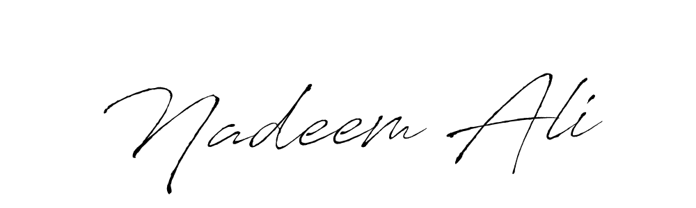 It looks lik you need a new signature style for name Nadeem Ali. Design unique handwritten (Antro_Vectra) signature with our free signature maker in just a few clicks. Nadeem Ali signature style 6 images and pictures png