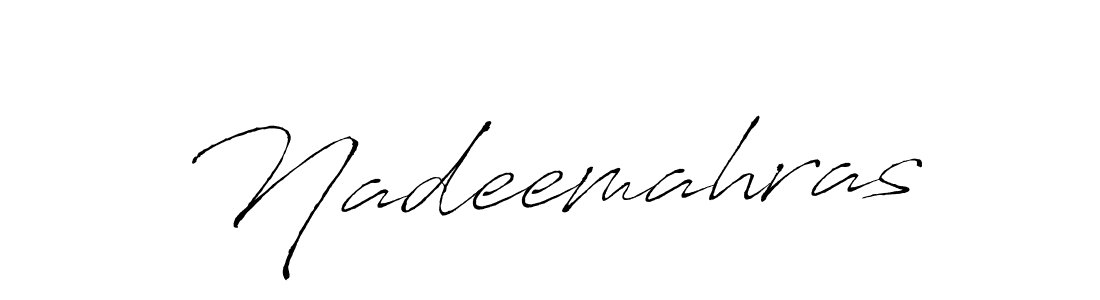 It looks lik you need a new signature style for name Nadeemahras. Design unique handwritten (Antro_Vectra) signature with our free signature maker in just a few clicks. Nadeemahras signature style 6 images and pictures png