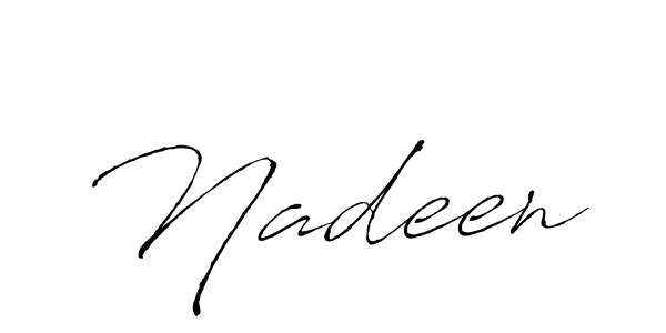 Also You can easily find your signature by using the search form. We will create Nadeen name handwritten signature images for you free of cost using Antro_Vectra sign style. Nadeen signature style 6 images and pictures png