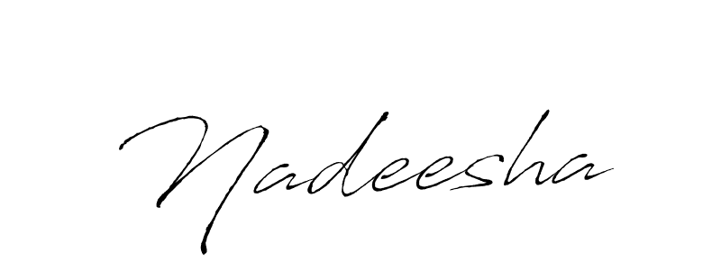 This is the best signature style for the Nadeesha name. Also you like these signature font (Antro_Vectra). Mix name signature. Nadeesha signature style 6 images and pictures png