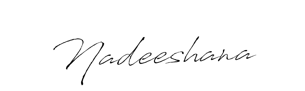 Make a beautiful signature design for name Nadeeshana. Use this online signature maker to create a handwritten signature for free. Nadeeshana signature style 6 images and pictures png