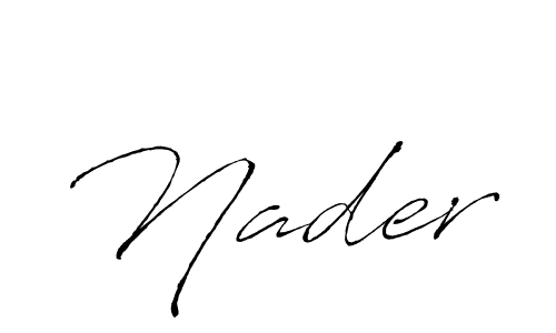 It looks lik you need a new signature style for name Nader. Design unique handwritten (Antro_Vectra) signature with our free signature maker in just a few clicks. Nader signature style 6 images and pictures png