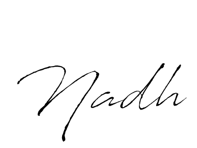 Here are the top 10 professional signature styles for the name Nadh. These are the best autograph styles you can use for your name. Nadh signature style 6 images and pictures png