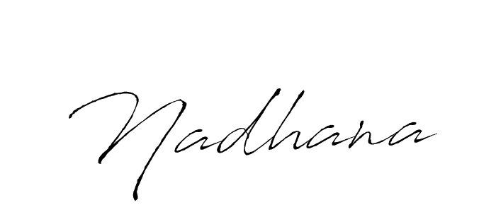 You can use this online signature creator to create a handwritten signature for the name Nadhana. This is the best online autograph maker. Nadhana signature style 6 images and pictures png