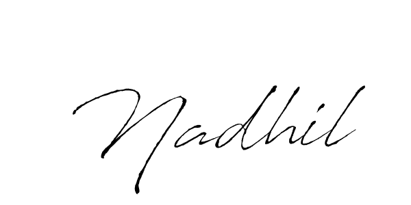 Also You can easily find your signature by using the search form. We will create Nadhil name handwritten signature images for you free of cost using Antro_Vectra sign style. Nadhil signature style 6 images and pictures png